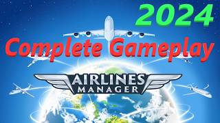 Airlines Manager Plane Tycoon  Complete Gameplay Introduction Story [upl. by Willette]