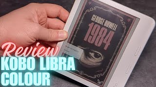 Leyendo en color gracias al Kobo Libra Colour Review [upl. by Ylliw]