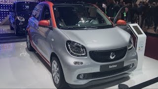 Smart Forfour 2016 In detail review walkaround Interior Exterior [upl. by Drusi]