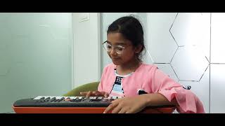 Jeena Isi ka naam hai song on Piano by Mihika Agrawal [upl. by Cawley205]