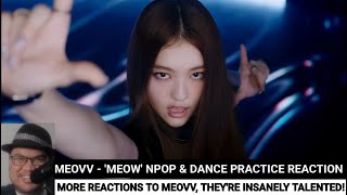 MEOVV  MEOW l NPOP LIMITED EDITION amp Dance Practice Reaction  GYeon Reacts [upl. by Eeclehc712]