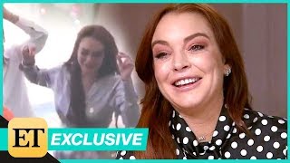 Lindsay Lohan Reacts to The DoTheLilo Mykonos Dance Exclusive [upl. by Admama]