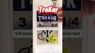 TroKar 30 jig winch test 🦅 eagleclaw inshorefishing freshwaterfishing fishing [upl. by Ingram]