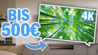 Die besten 4K FERNSEHER UNTER 500€  500€ Fernseher 2024 [upl. by Nosecyrb776]