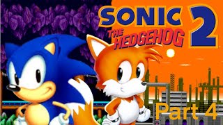 Sonic the Hedgehog 2 Sega Genesis  Part 4  Mystic Cave Zone and Oil Ocean Zone [upl. by Andromede]