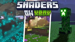 How to Install Minecraft Bedrock Shaders on Xbox Consoles Tutorial [upl. by Broadbent]