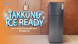 Haier Frost Free Double Door Refrigerator  Detailed Review  Poorvika [upl. by Eema375]