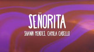 Shawn Mendes Camila Cabello  Señorita Lyrics [upl. by Asilam]