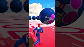 GTA 5 Epic Ragdolls  Spider Man JumpsFails Ep1610 Shorts gta5 [upl. by Aeslek]