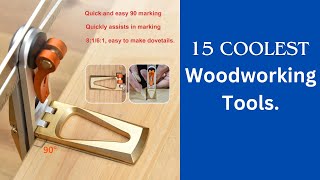 15 Coolest Woodworking Tools that every Woodworker Needs in Their Arsenal [upl. by Phox]