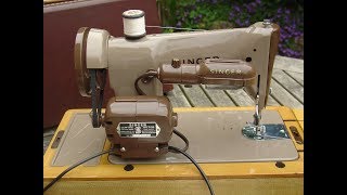 Singer 185K sewing machine [upl. by Evalyn]