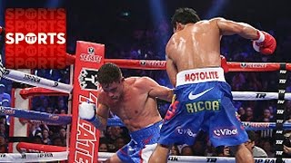 Pacquiao KNOCKS DOWN Algieri 6 Times Pacquiao vs Algieri [upl. by Faxun]