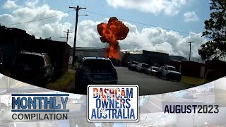 Dash Cam Owners Australia August 2023 On the Road Compilation [upl. by Aihsal]