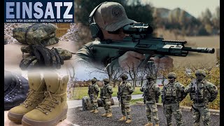 EINSATZ Magazin  Moderne Infanteriewaffen und neue Bekleidung für unsere Soldaten [upl. by Garvy]