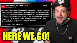 Nintendo Just CONFIRMED Backwards Compatibility For Switch 2 [upl. by Aisak]