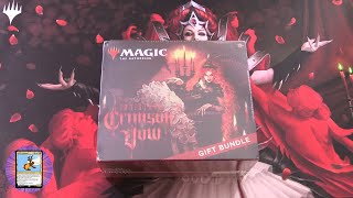 THE MOST INSANE MTG Crimson Vow Gift Bundle Youll Ever See [upl. by Linzer]