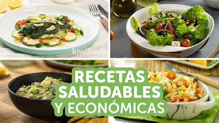 Recetas saludables y económicas  Kiwilimón [upl. by Libby]