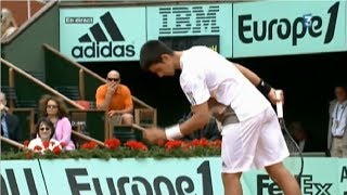 26  Djokovic vs Nadal  SF RG 2008  Full match french low quality [upl. by Damha688]