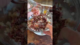 Recipe amp Review  Raw Venison Scallop Tartare  Surf amp Turf seafoodcookingrawfoodfoodvenison [upl. by Maddalena]