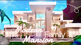 Bloxburg  Modern Family Mansion [upl. by Hairabez]