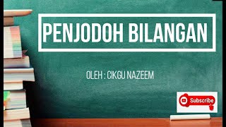 Penjodoh Bilangan [upl. by Aniret]