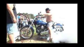 Memorial day biker party burn out contest [upl. by Chlo301]