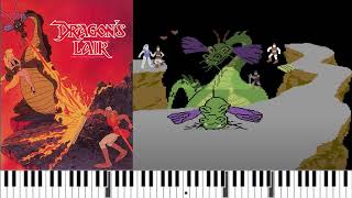 Theme  Dragons Lair Commodore 64  gallantry Arrangement [upl. by Berna]