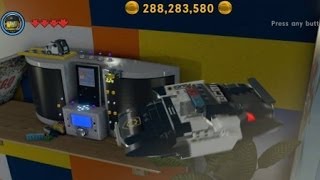 The LEGO Movie Videogame  Golden Instruction Build 7  Flying Police Car Vehicle Showcase [upl. by Chrystel581]