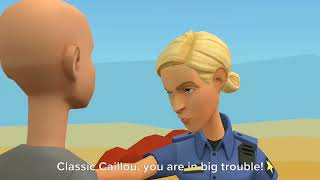 Classic Caillou Steals an AirplaneGrounded [upl. by Kelwin]