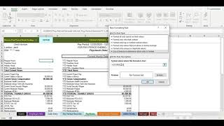 How to Create Custom Paystub in Excel Payroll 2021 [upl. by Ivor]