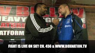 TONY BELLEW  FINAL PRESS CONFERENCE INTERVIEW  CLEVERLY v BELLEW  iFILM LONDON [upl. by Anair]