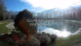 SJCAM SJ6 Legend 4k Action Camera FPV Aerial Footage France [upl. by Thetos45]