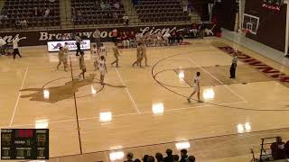 Brownwood High School vs Christoval High School Womens Varsity Basketball [upl. by Mehala605]