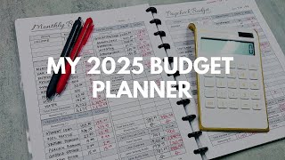 My 2025 Budget Planner [upl. by Imer]