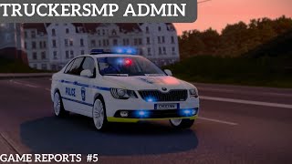 👮‍♂️ TRUCKERSMP ADMIN ON SIMULATION 1  GAME REPORTS 5 [upl. by Buzzell170]