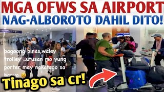 GRABE GANITO NA KALALA ANG KALOKOHAN SA LOOB NG NAIA AIRPORT [upl. by Yroggerg]