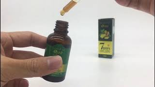 7 Days Hair Tonic Ginger Germinal Oil [upl. by Dyan830]