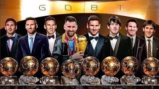 Lo que hizo MESSI para ganar los 8 BALONES DE ORO [upl. by Amrak]