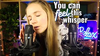 ASMR 200 Sensitive Whisper You Can FEEL in Your Ears [upl. by Ykceb]