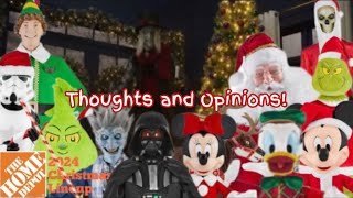 Home Depot Christmas Animatronics 2024 My thoughts and opinions [upl. by Inilahs976]