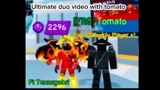 Ultimate duo video with tomato 🍅 edited video [upl. by Nolyk469]