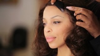 How to Put on a Lace Front Wig  Black Hairstyles [upl. by Assirok]