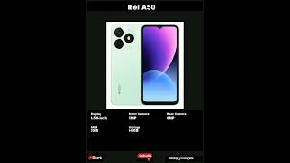 Itel A50 SmartPhone FeaturesShorts [upl. by Swor63]