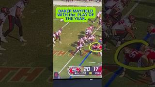 Baker Mayfields INSANE Play of the Year shorts [upl. by Eseryt438]