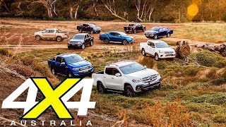 2018 Mega Ute Test  4X4 Australia [upl. by Christiana]