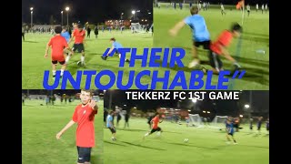 THE Comeback for The Ages Tekkerz fc 1st league game football soccer untouchable [upl. by Ilario]