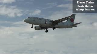 5 Air Canada Airplanes Landing At Toronto Airport [upl. by Bennion]