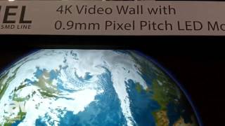 ISE 2017 Eyevis Highlights ePANEL 4K Video Wall [upl. by Carol]