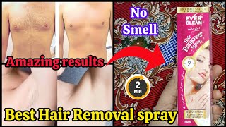 Ever Clean Hair Remover Spray  Hair Removal Spray  painless hair removal  Asma beauty hub [upl. by Shayn]