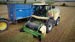 Krone BigX 980 and 1180 SelfPropelled Foragers CUSTOMER REVIEW [upl. by Arral]